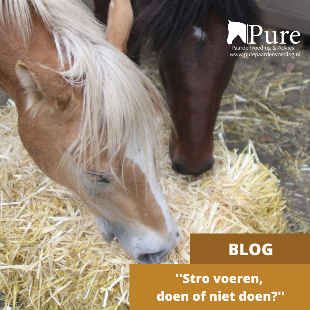 Stro voeren, doen of niet doen?