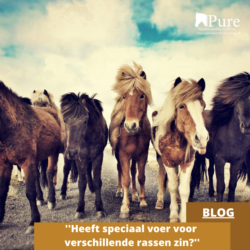 Heeft speciaal voer voor verschillende rassen zin?